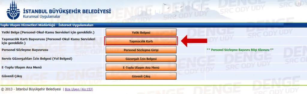 Taşıt Kartı