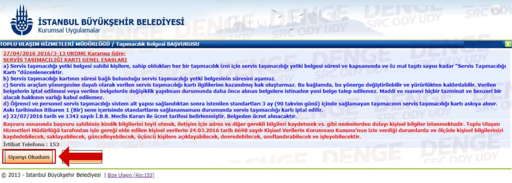 Taşıt Kartı