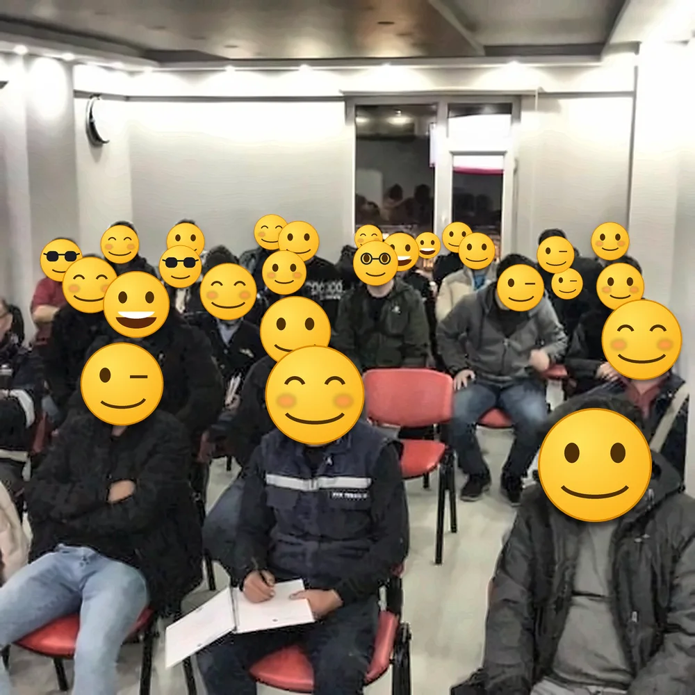 Denge SRC Kursu dersliğinde eğitim alan kursiyerler