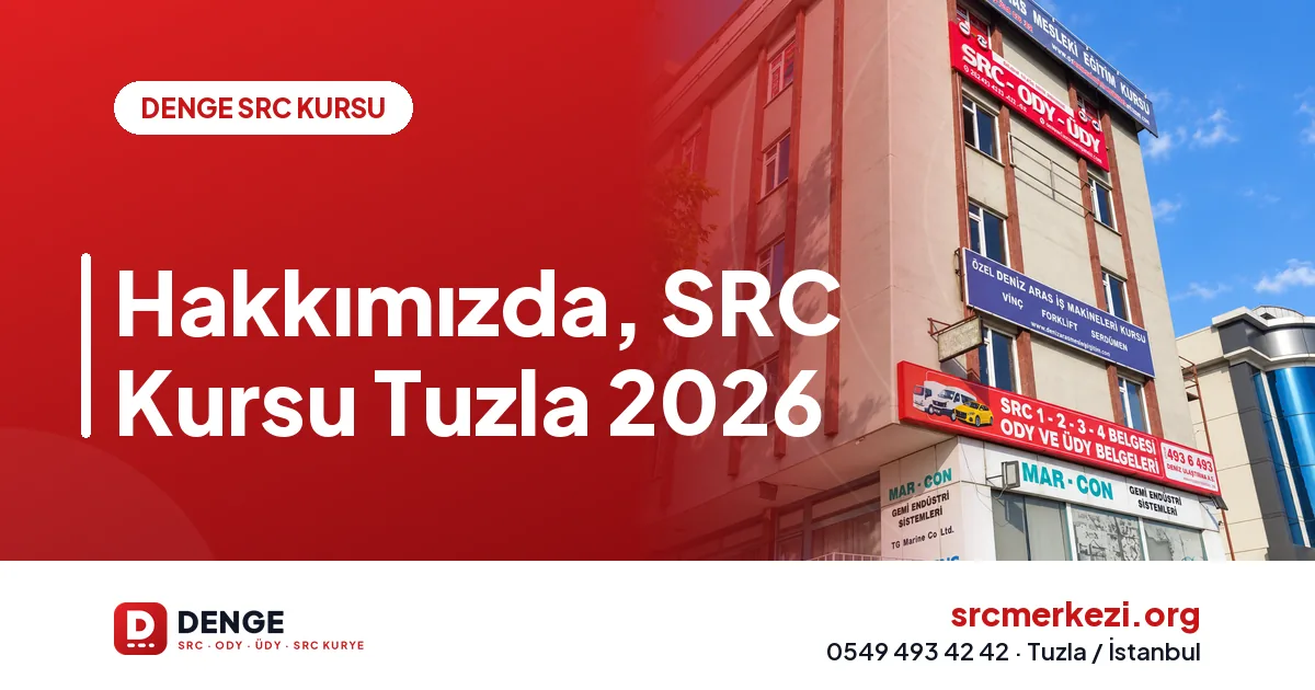 Hakkımızda, SRC Kursu Tuzla 2026