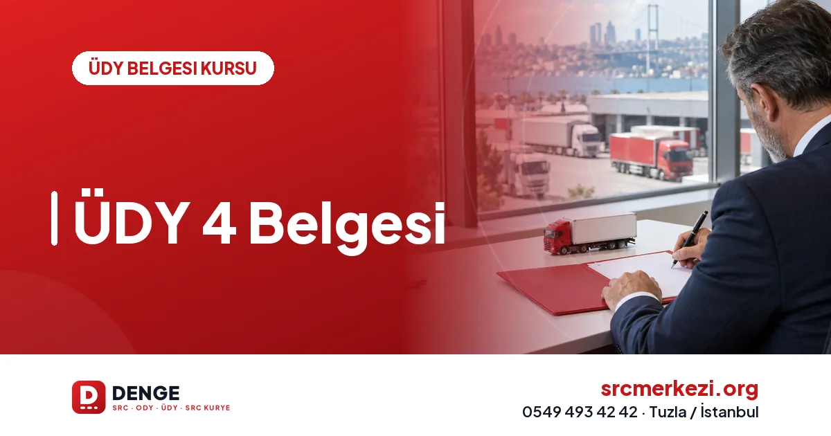 ÜDY 4 Belgesi