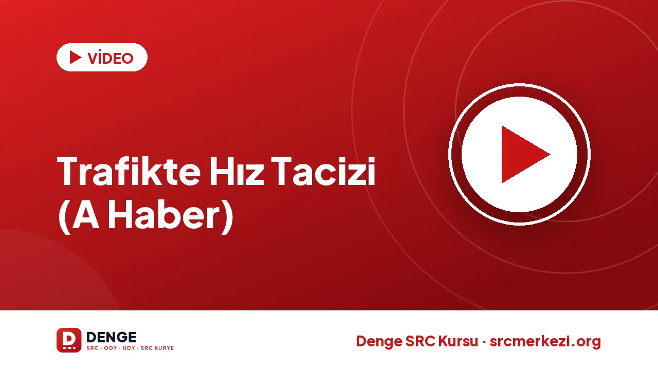 Trafikte Hız Tacizi (A Haber) videosu