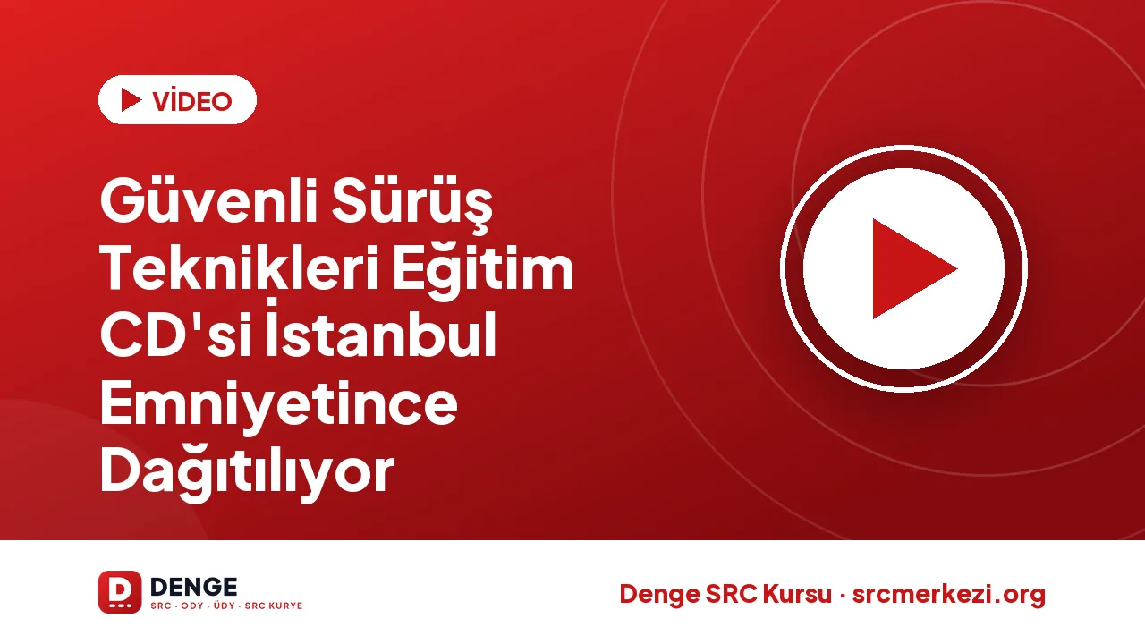Güvenli Sürüş Teknikleri Eğitim CD'si İstanbul Emniyetince Dağıtılıyor videosu