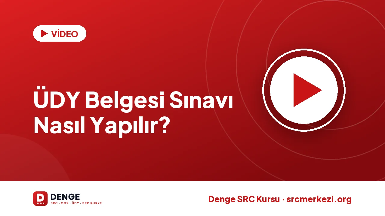 ODY Belgesi Sınavı Nasıl Yapılır? videosu
